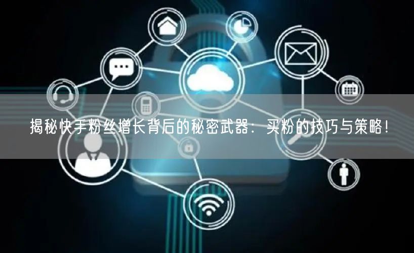 揭秘快手粉丝增长背后的秘密武器：买粉的技