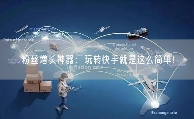 粉丝增长神器：玩转快手就是这么简单！