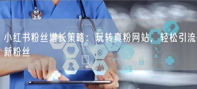 小红书粉丝增长策略：玩转真粉网站，轻松引流新粉丝