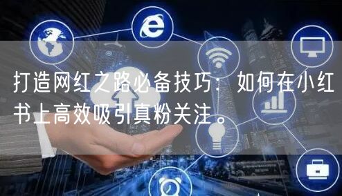 打造网红之路必备技巧：如何在小红书上高效吸引真粉关注。