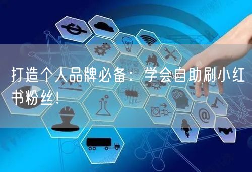 打造个人品牌必备：学会自助刷小红书粉丝！