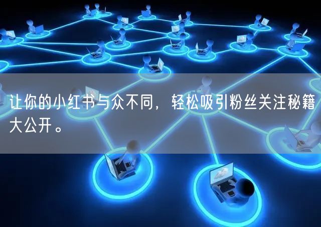 让你的小红书与众不同，轻松吸引粉丝关注秘