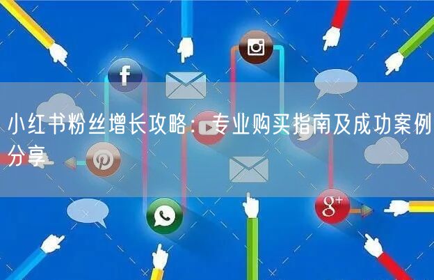 小红书粉丝增长攻略：专业购买指南及成功案例分享