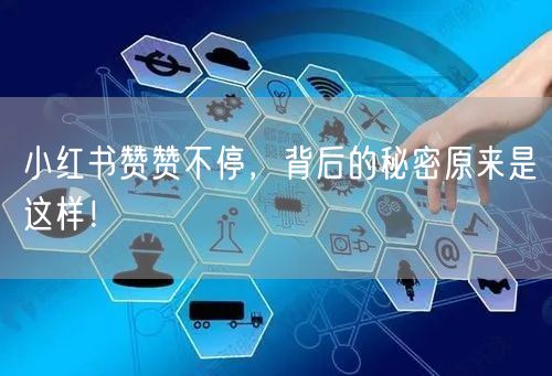 小红书赞赞不停，背后的秘密原来是这样！