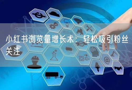 小红书浏览量增长术：轻松吸引粉丝关注