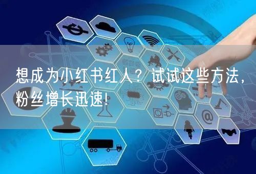 想成为小红书红人？试试这些方法，粉丝增长