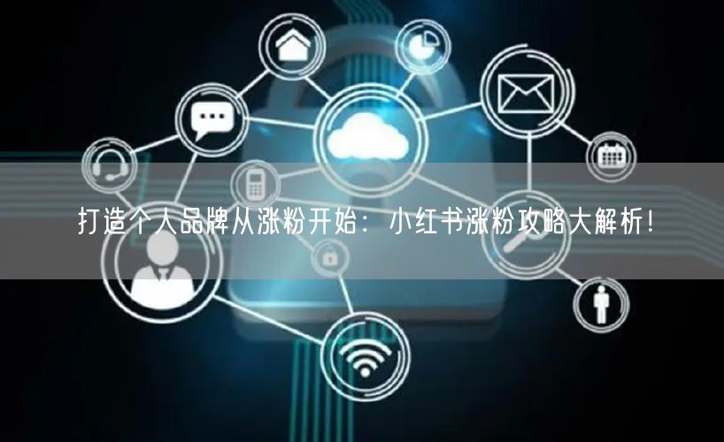 打造个人品牌从涨粉开始：小红书涨粉攻略大解析！