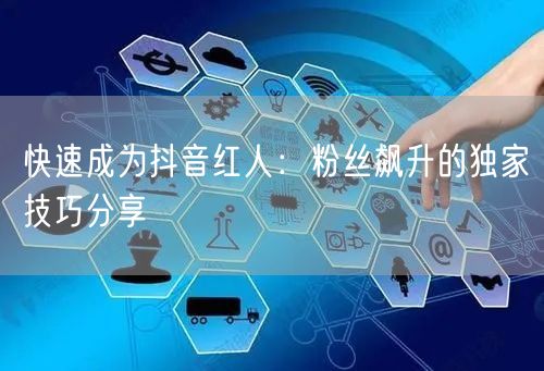 快速成为抖音红人：粉丝飙升的独家技巧分享